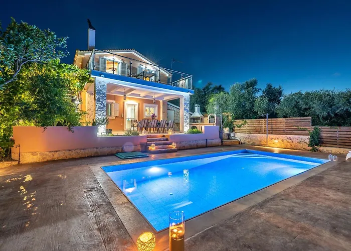 In Zakynthos With Private Pool & Views * Lagopodhon
